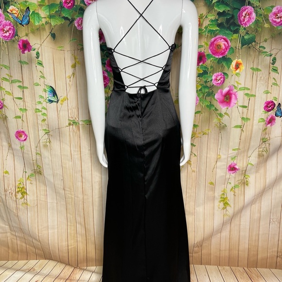 Cindy Collection Long Gown Dress - Picture 6 of 7